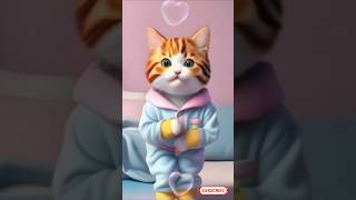 Cute Cat Dancing💃 #catdance #cutecat #shortsviral