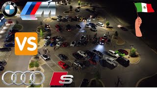 BMW M3 VS AUDI S6 | CAR MEET TAKEOVER |