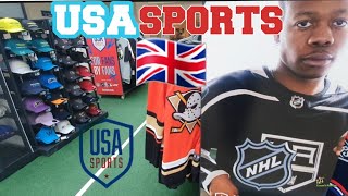 USA SPORTS UK NEW SEASON 2024 VLOG  | HAUL WITH A SHOP WALK THROUGH 4K