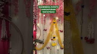 #shorts #Decorations Flower Decorations | Events | Amazing Decoratios | Vineel Karthik all in one