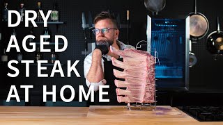 Dry Aged Steak || How to DRY AGE BEEF at Home || Best Way to Dry Age Beef || Dry Aged Steak Tartare