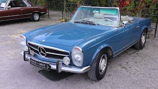 Mercedes-Benz 250 SL Automatic Pagode Roadster Concours d'Elegance Classic Gala Schwetzingen 2021