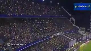 La hinchada de Boca en el difícil momento vs Paranaense