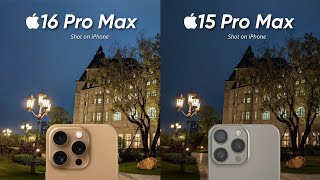 iPhone 16 Pro Max vs iPhone 15 Pro Max Camera Test