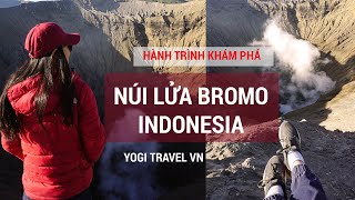 Khám phá ngọn núi lửa Bromo - Indonesia - flycam siêu đẹp!