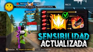 🎯 SENSIBILIDAD HEADSHOT ☠️ Para dar TODO ROJO en FREE FIRE