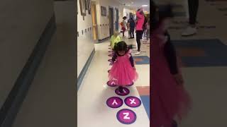 Kids game🥰#hopscotch #kidsgame #indoorgames #outdoorgames #kidsalphabetlearningvideo #kithkith game