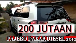 Mitsubishi Pajero Dakar Diesel 2012 Matic