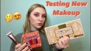 FULL FACE TRYING NEW MAKEUP | Pat McGrath, Charlotte Tilbury, Fenty Beauty and More!