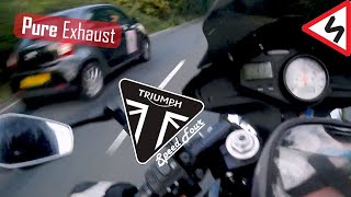 When Triumph made 4cyl Sportsbikes | Triumph Speed Four [Raw Onboard] POV