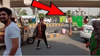 Taking Bath in Public Prank | Prank in Pakistan