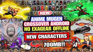 NEW!! ANIME MUGEN V2 LITE ANDROID /Latest Characters /Anime War Crossover Mugen NO EXAGEAR ANDROID