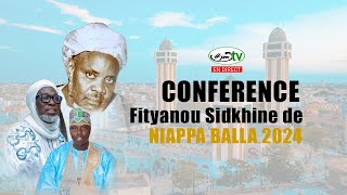 🔴En Direct Conférence Annuelle de Fityanou Sidkhine Niappa Balla 2024