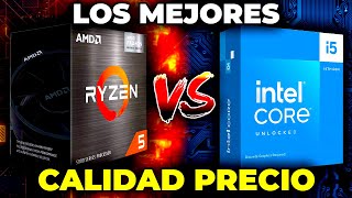 ¡Los 3 MEJORES PROCESADORES GAMING CALIDAD PRECIO de 2024!