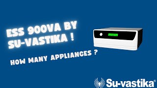 Small Pack, Big Power: Su-vastika Home Energy Storage ESS 900 VA. Inbuilt Lithium battery UPS