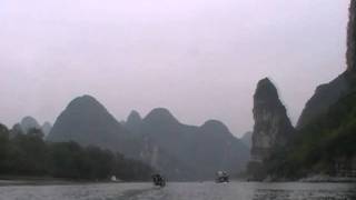 Guilin to Yangsuo Li River time lapse  桂林  陽朔縣  漓江  发音