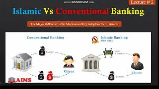 Lec#2|| Difference between Islamic vs Conventional Banks || Islamic banking and finance course||