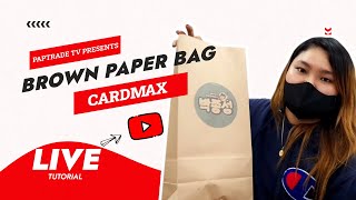 All About CardMax - Supot / Brown Paper Bag Printing FULL TUTORIAL