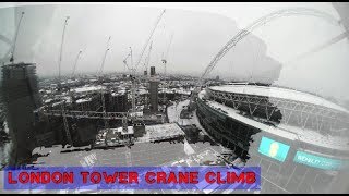 Modern London Tower Crane Climb | Ricardo