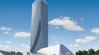 CityLife Milano Office Tower by Zaha Hadid in Milan, Italy