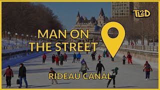 TL2D - Man on the Street Reporter at Rideau Canal (VZYN) #Shorts