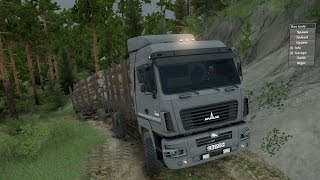 SpinTires Maz-6312 6x4 6514 6x6