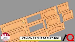 Gia công CNC Cửa Pano Huỳnh Cánh Tân Cổ với SketchUp ABF