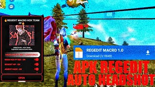 NOVO APK REGEDIT MOD MENU !! Auto headshot + AIMBOT !! FREE FIRE 1.68X !! ANTIBAN