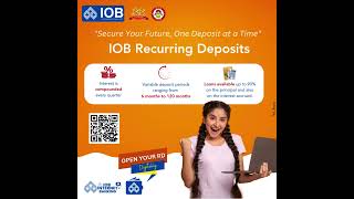 IOB's Recurring Deposit Scheme!