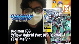 [Digimon Tcg JP] Digimon BT9 Format | Yellow Hybrid (In-depth explanation) | Feat Melvin