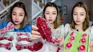 MUKBANG ICE EATING CRUNCHY SOUNDS 141