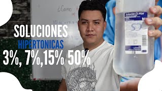 ¿Cómo preparar CUALQUIER solucion HIPERTONICA? | Formula DEFINITIVA | Enfermeria