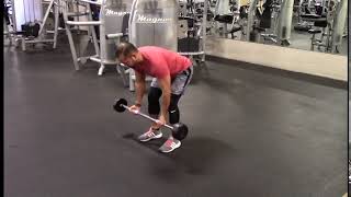 Bent Over Barbell Row - Mid Supinated Grip