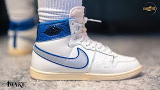 AWAKE NY x JORDAN AIR SHIP "GAME ROYAL" | REVIEW, SIZING, & ON-FOOT