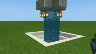 How to make a Water Fountain in Minecraft #shorts