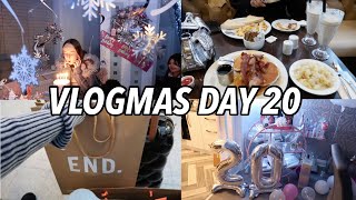 🎂IT'S MY BIRTHDAY VLOGMAS DAY 20!