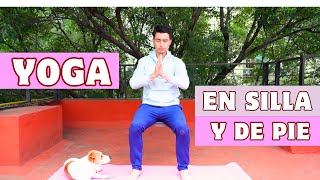 Clase de Yoga en Silla y de Pie para Mayores