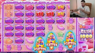 Поймал НЕРЕАЛЬНЫЙ MAX WIN ЗА 5 СПИНОВ в SUGAR RUSH 1000  МОЩНЫЕ ЗАНОСЫ ЙОГУРТА