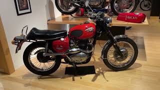 1969 BSA Firebird scrambler, walk around, start and run