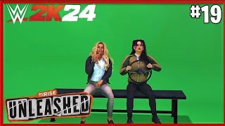 WWE 2K24 MyRISE UNLEASHED Career Mode Part 19 - Show with Trish Stratus