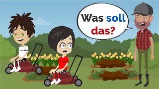 Lisa und Samuel machen ALLES KAPUTT | Deutsch lernen