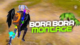 Bora Bora 🌴 BGMI Montage | Speed + Accuracy 🥵🔥| IPAD MINI 5 | Samsung,A7,A10,A30,A50,S10,S20,S22