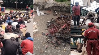 Amotekun Intercepts Two trucks Conveying 151 Suspected Invaders In ONDO With Dangerous Charms