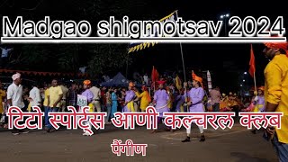 Titto  sports and  cultural club Paingin performance at Madgao shigmotsav 2024 Ghodemodni