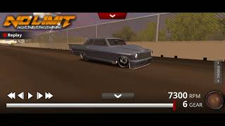 No limit drag racing 2.0 v1.8.6 Daddy Dave's Twin Turbo Goliath 1963 Chevy Nova @5.655 et