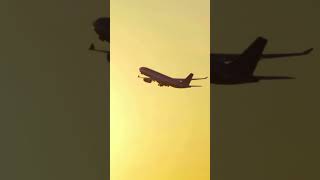 Evening Airplane Takeoff#airplane #takeoff #youtubeshorts #shortes #ytshorts #fypシ #ytshort