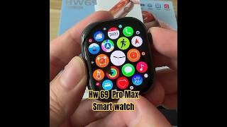 Hw69 Pro Max🔥2.1 inch Size | Voice Assistant | Muslim player series 9| #youtubeshorts #smartwatch