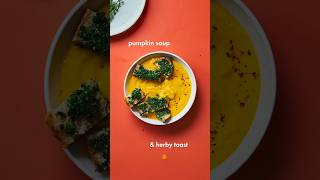 Pumpkin soup recipe l #shorts #reels #easyrecipe #ytshort