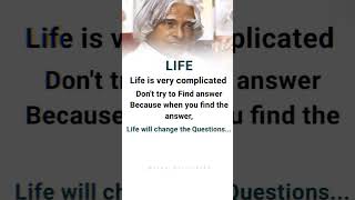 life is a very complicated don't try to find answer #shorts #viral #trending #motivational