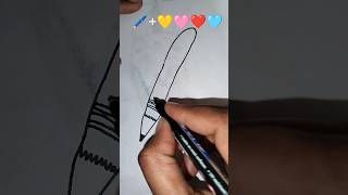 Draw and colour 🎨 Satisfying Art #trending #viral #drawing #shorts #viralvideo #viralshort #art